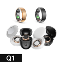 Anneau intelligent SHRs de haute qualité App d'affichage de lumière intelligente Contrôle Wi-Fi R02 Geste R03 SAM SUNG R18 Fitness Tracker pour les couples