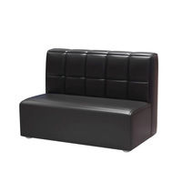 Ensemble de canapés KTV, banquette de bar transparente, banquette de table modulable, canapé d'angle, table basse en dalle de roche en forme de U, ensemble table et chaises de salle à manger