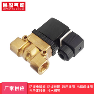 Vanne solénoïde Changying, type pilote, AC 220 V, air 0-1 Mpa, -40°C~200°C - Product Image 3