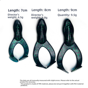 Leurre souple anti-herbe Hessen en forme <span class=keywords><strong>de</strong></span> queue <span class=keywords><strong>de</strong></span> grenouille, 7/8/9 cm, 9 couleurs, en PVC flottant pour rivière et courant, pour la pêche au brème – <span class=keywords><strong>Achat</strong></span> en gros - Product Image 2