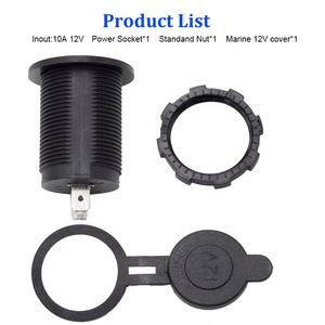 Presa <span class=keywords><strong>Accendisigari</strong></span> Impermeabile Modificata con Luce per <span class=keywords><strong>Auto</strong></span> 12-24V in Plastica - Product Image 5