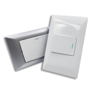 Manufactory <strong>1</strong> <strong>Gang</strong> Light <strong>Switch</strong> with Small Rocker PC Panel American Wall <strong>Switch</strong> Electric Home Hotel <strong>Switch</strong> - Product Image 2