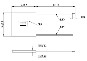 TEG1-31-6-8 10x10mm Micro TEG Modul Seebeck Effekt IoT Solar gerät Holzofen Hochtemperatur-Thermo elektrischer Strom generator - Product Image 3