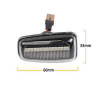 Nouveau clignotant latéral dynamique à LED 12V pour Peugeot 306 106 406 806 Citroën Berlingo Jumpy Saxo Répétiteur