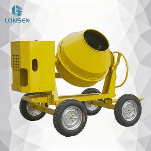 Mezcladora de Concreto CM350-4A con 4 Neumáticos Antideslizantes (4.00-12) para Obras de Construcción - Product Image 5