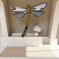 Nouvelles décorations murales en résine rétro de luxe léger, faites à la main, en forme de monture de lunettes, pour salon, chambre, entrée, ou comme tableau suspendu pour mariage