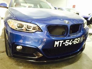 Spoiler avant en fibre de carbone F22 <span class=keywords><strong>M</strong></span> Tech pour BMW F22 <span class=keywords><strong>220i</strong></span> 225i 228i <span class=keywords><strong>M</strong></span> Sport 2014-2019 - Product Image 2