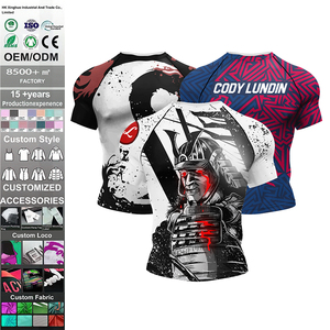 Camiseta Deportiva de Manga Corta para Hombre, Tejido Sorona, Secado Rápido, Transpirable, con Bordado Personalizado, Ribete en Contraste - Product Image 1