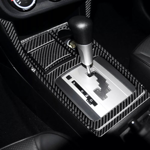 Kit de Accesorios Interiores para Automóvil de Fibra de Carbono ShaSha para Mitsubishi Lancer 2008-2015, Color Negro/Rojo, Embalaje en Caja - Product Image 4