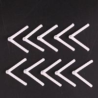 1 Buah Model Pesawat RC DIY Sayap Tetap 2.5X49.7MM Bagian Model Pesawat Engsel Daun Lepas Pin Engsel Bahan Plastik Engsel Jarum