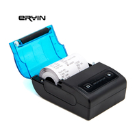 Printer Mini Thermal Custom Logo untuk Struk/Tagihan, Printer Resi Thermal USB Portabel Nirkabel 58mm