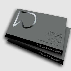 Luxury Black Business Cards Coated Paper UV Coating Embossing Debossed Printing High Quality Die Cut Visiting Card - Product Image 1