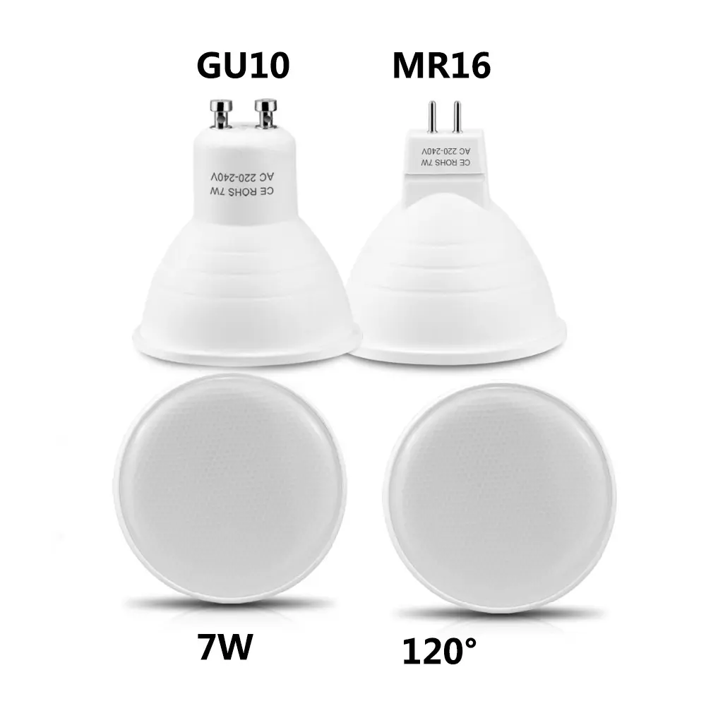high quality commercial 3w 5w 7w mr16 GU10 indoor led bulb led spotlight