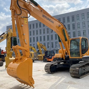 Secondhand Hyundai Robex 220LC-9S <b>Track</b> Excavator 2008 Model 22 Ton 150 kW Engine Orange Color Construction Equipment - Product Image 6
