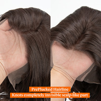 Wig Rambut Sintetis Premium Berkualitas Tinggi untuk Wanita, Model Lace Front Pendek Keriting 18 inci