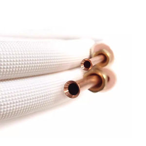 Kits de tuyaux isolés en cuivre-bronze pour climatiseur (1/<span class=keywords><strong>4</strong></span>" à <span class=keywords><strong>3</strong></span>/<span class=keywords><strong>4</strong></span>") - Raccords manuels pour climatisation domestique - Product Image 2