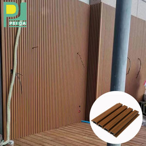 กระดานติดเพดาน WPC กันน้ำได้สำหรับตกแต่งหน้าจอ - Product Image 3