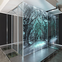 Verre architectural trempé de 6 mm et 12 mm d'épaisseur pour mur-rideau solaire extérieur – Prix au mètre carré à Dubaï