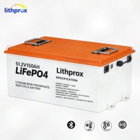 Nouvelle technologie LiFePO4, batterie pour fauteuil roulant 51.2V150AH LiFePO4, protection contre les courts-circuits, protection contre les surcharges pour scooter de mobilité