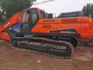 Excavatrice DX340LC-9c DOOSAN d'occasion de haute qualité 34t équipement de construction domestique et d'exploitation minière avec composants de moteur et de pompe à noyau - Product Image 3