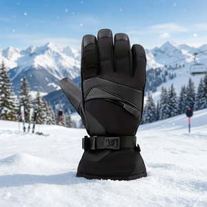 Gants chauffants rechargeables pour hommes Punchin Sports, imperméables, antidérapants, compatibles avec les écrans tactiles, pour le ski d'hiver - Product Image 3