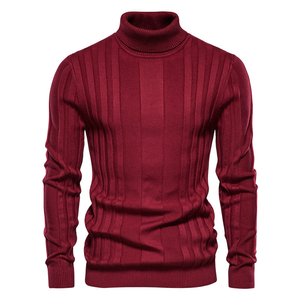 Maglione a Collo Alto da <span class=keywords><strong>Uomo</strong></span> Moda Autunno Inverno, Tinta Unita, Maglioni Lavorati a Maglia Basici per <span class=keywords><strong>Uomo</strong></span> - Product Image 3