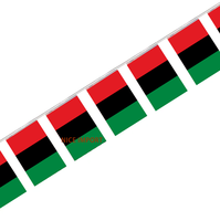 Guirlande de drapeaux Kosrae, mini-drapeaux, décoration pour l'école, les fêtes, les salles de classe, les événements sportifs