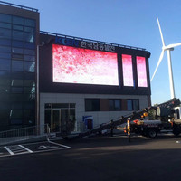 Panel de Pantalla LED Transparente GOB de Larga Duración para Publicidad Comercial en Vitrinas de Vidrio Mall Xxx