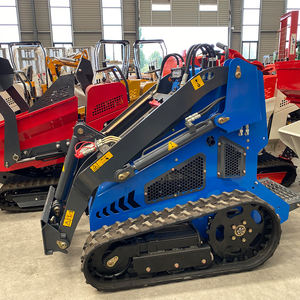 निर्माण मशीनरी ट्रैक मिनी स्किड स्टीयर लोडर 23hp इंजन मिनी स्किड स्टीयर - Product Image 4