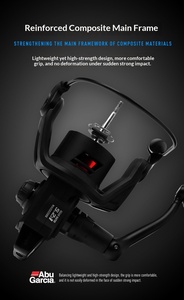 Carrete de Pesca <span class=keywords><strong>Abu</strong></span> Spinning Reel 24, Nuevo Modelo MAXSX de Segunda Generación, Ultraligero, Cuerpo Asimétrico, Copa Inclinada sin Espacios, Lanzamiento Largo, Mano Derecha - Product Image 6