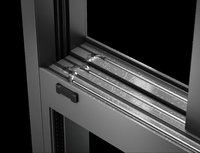 Ventana Abatible de Aluminio con Rotura de Puente Térmico de Alta Calidad, Fabricada en China por Superhouse, con Barra Colonial Insonorizante