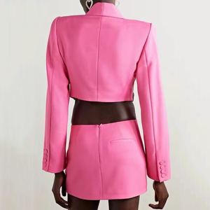 Conjunto <span class=keywords><strong>de</strong></span> Dos Piezas Casual <span class=keywords><strong>y</strong></span> Sexy para <span class=keywords><strong>Mujer</strong></span>, Estilo Urbano, Moderno, con Adornos <span class=keywords><strong>de</strong></span> Mariposas <span class=keywords><strong>y</strong></span> Cuentas, Blazer Ajustado hasta la Rodilla <span class=keywords><strong>y</strong></span> <span class=keywords><strong>Falda</strong></span>, <span class=keywords><strong>Traje</strong></span> <span class=keywords><strong>de</strong></span> <span class=keywords><strong>Chaqueta</strong></span> <span class=keywords><strong>y</strong></span> <span class=keywords><strong>Falda</strong></span> a la Moda - Product Image 2
