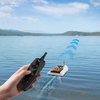 Umpan pancing ikan mas, perahu elektronik ABS plastik RC 500m, mainan GPS, perahu Pesca pancing pencari ikan
