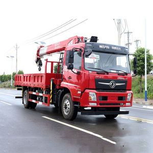 Camion grue de construction Dongfeng D3V 4*2 avec flèche droite Changxing de 8 tonnes, levage puissant et utilisation pratique - Product Image 2