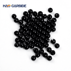 Một số hạt kim loại đen bóng có rãnh dùng làm phụ kiện câu ruồi, hạt & đầu câu, chìm câu - Product Image 1