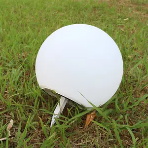 便携式户外花园防水塑料户外发光二极管发光球灯/发光二极管照明球体发光二极管浮石灯