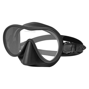 Snorkel Diving Equipment Two <b>Windows</b> Tempered Glass Anti Fog Silicone Adult Water Sports - Product Image 2