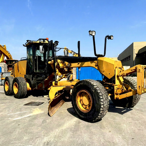 รถเกรดเดอร์มือสอง Caterpillar 160M ปี 2020 เครื่องยนต์ 213 แรงม้า พร้อมเกียร์ ปั๊ม สำหรับงานก่อสร้างทางหลวง น้ำหนัก 19700 กก. ใช้งานมาแล้ว 4001-6000 ชั่วโมง พร้อมวิดีโอ - Product Image 1