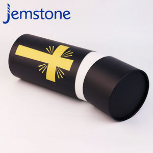 Emballage en tube de carton kraft pour thé aux herbes écologique avec logo personnalisé, poudre de protéines, café en grains, bougie noire en tube de papier - Product Image 2