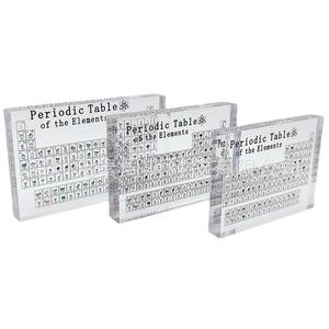 Tablero de exhibición de cristales de la tabla periódica, elementos químicos acrílicos, ayuda educativa para la enseñanza, para la escuela y decoración del hogar, regalo - Product Image 5