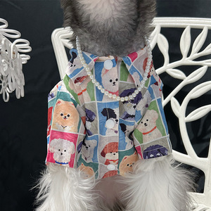 Atacado Super Big Husky Golden Retriever <span class=keywords><strong>Labrador</strong></span> 9XL Algodão <span class=keywords><strong>Dog</strong></span> Print Pet Roupas de Luxo Pet Roupas Cães Grandes Roupas Para Cães - Product Image 5