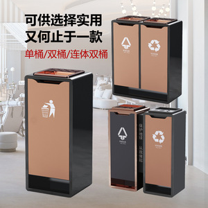 Cendriers au design innovant pour les halls d'hôtel, poubelles créatives de style européen avec cendriers intégrés pour les ascenseurs et couloirs des hôtels et des KTV. - Product Image 2