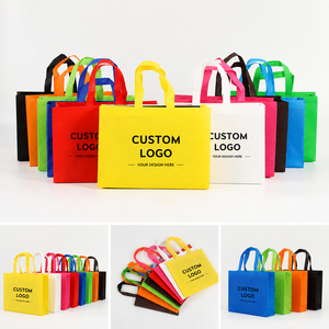 Customized Eco-Friendly Printing Logo Pattern Shopping Bag Non Woven Fabric Material Recyclable Non-Woven Shopping <b>Tote</b> Bag - Product Image 3