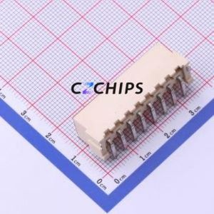X9396WVS-08-9TSN Wire-to-Board Pin Header SMD,P=3.96mm Connector 1x8P 3.96mm Vertical Mount VH - Product Image 2