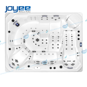 JOYEE-Spa de Luxe de Grande Capacité, Usine en Chine, Bain à Remous <span class=keywords><strong>Extérieur</strong></span> pour 9 Personnes, <span class=keywords><strong>Jardin</strong></span>, Fête, Fournisseur - Product Image 2