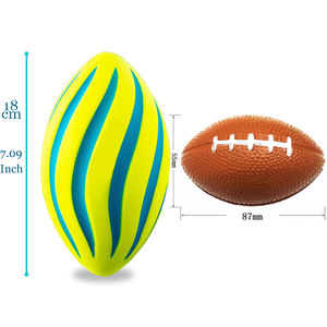 Рекламный мини-мяч для регби, антистресс, регби, мяч из пенополиуретана, логотип, мяч для регби, для тренировок, развлечений - Product Image 3
