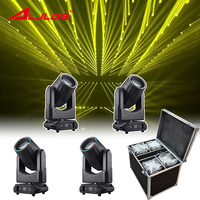 Projecteur de scène mobile Lyre 18R 380 populaire à double prisme, faisceau net, pour performance DJ