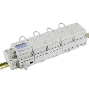 Acrel ADF400L series multi-user energy meter din direct or secondary connection module combination support prepaid function