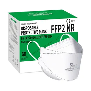 Più popolare Design personalizzato a basso prezzo usa e getta FFP2 NR maschera di alta qualità usa e getta maschera per il viso maschera chirurgica da Bangladesh