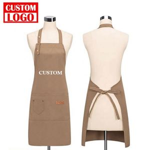 Tablier jetable sans manches pour adultes Tabliers pour enfants Tablier de cuisine en coton biologique - Product Image 1